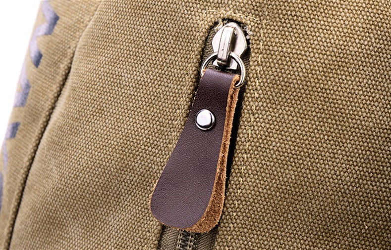 Canvas Männer Rucksack