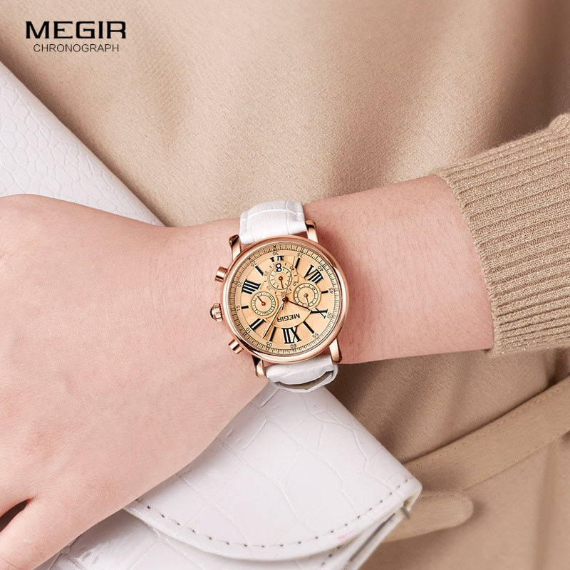 Megir M2058L Damen Chronograph 3ATM