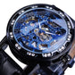WINNER GMT1089-2 Automatik Herren Skelettuhr Glas