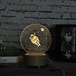 3D LED Tischlampe
