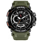 SMAEL WS-1702A Herren Militär Sport-Chronograph 5ATM Dualanzeige