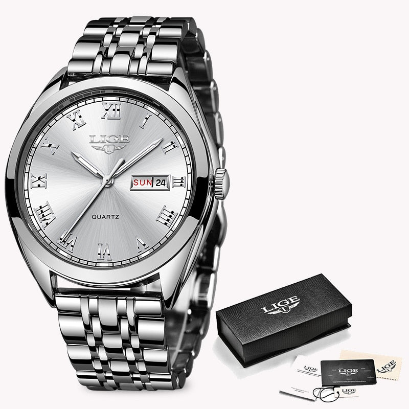 LIGE 9904 Damen Business Uhr 3ATM