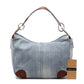 Annmouler Damen Jeans Schultertasche