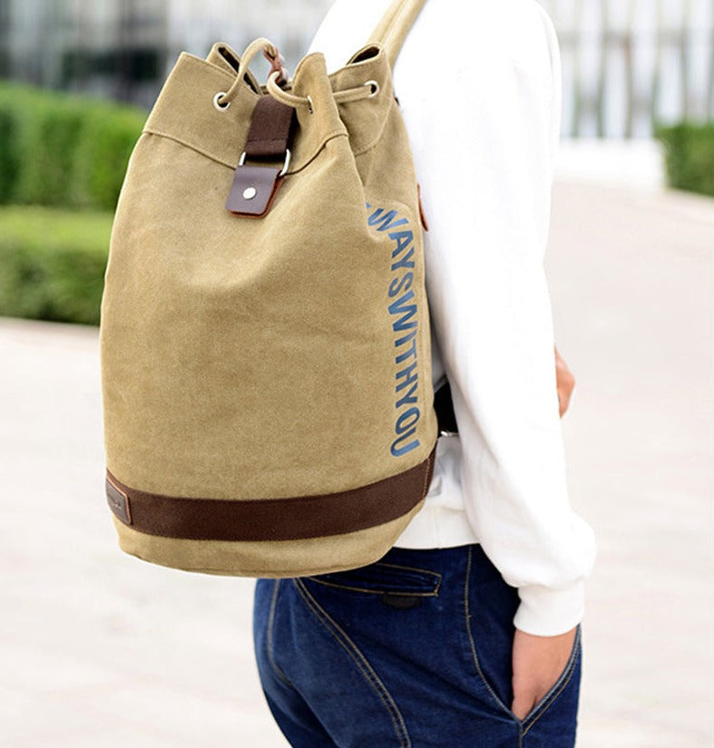 Canvas Männer Rucksack