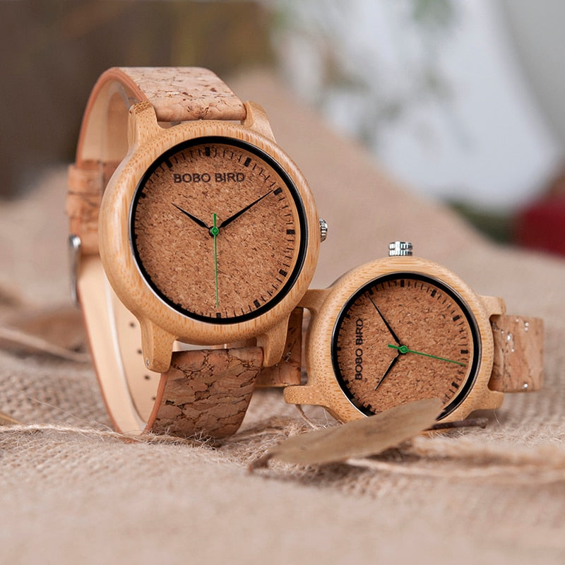BOBO BIRD Bambusuhr Unisex