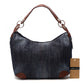 Annmouler Damen Jeans Schultertasche