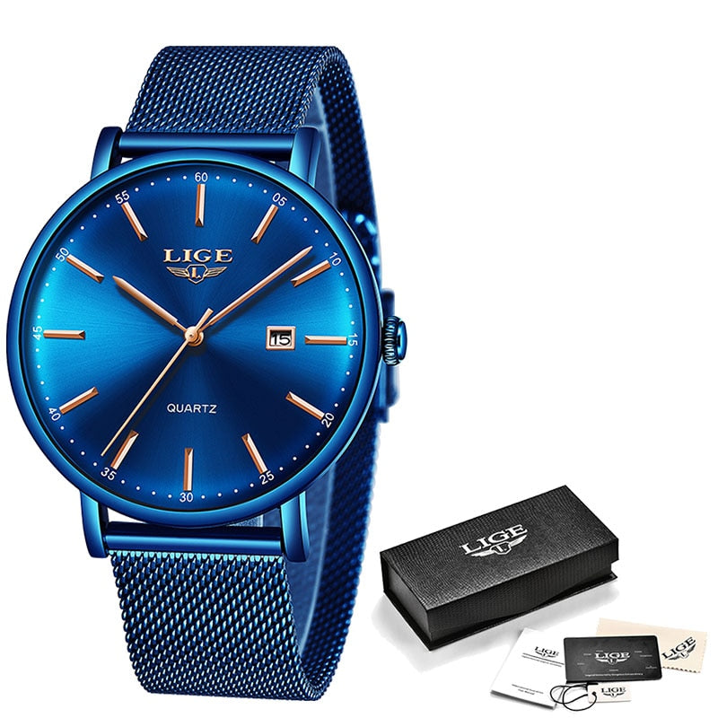 LIGE 9904 Damen Business Uhr 3ATM