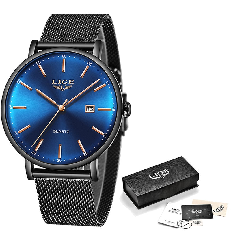 LIGE 9904 Damen Business Uhr 3ATM
