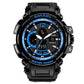 SMAEL WS-1702A Herren Militär Sport-Chronograph 5ATM Dualanzeige