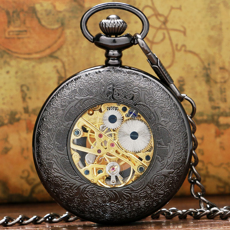 Skelet Automatik Taschenuhr