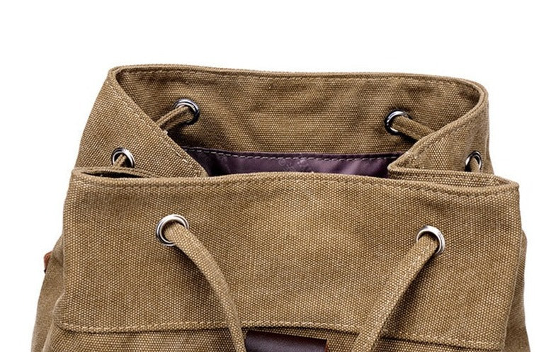 Canvas Männer Rucksack