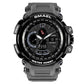 SMAEL WS-1702A Herren Militär Sport-Chronograph 5ATM Dualanzeige