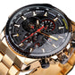 Forsining GMT1137-10 Automatik Herren Chronograph 3BAR