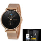 LIGE 9955 Damen Business Uhr 3ATM