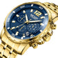 MEGIR 2068 Herren Business Chronograph 3BAR