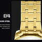 MEGIR 2068 Herren Business Chronograph 3BAR
