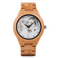Personalisierte BOBO BIRD Holz Uhr 3ATM Hardlex