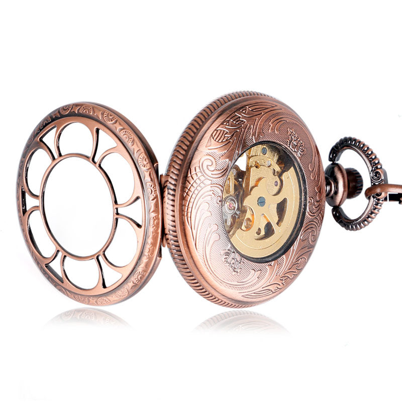 Skelet Automatik Taschenuhr