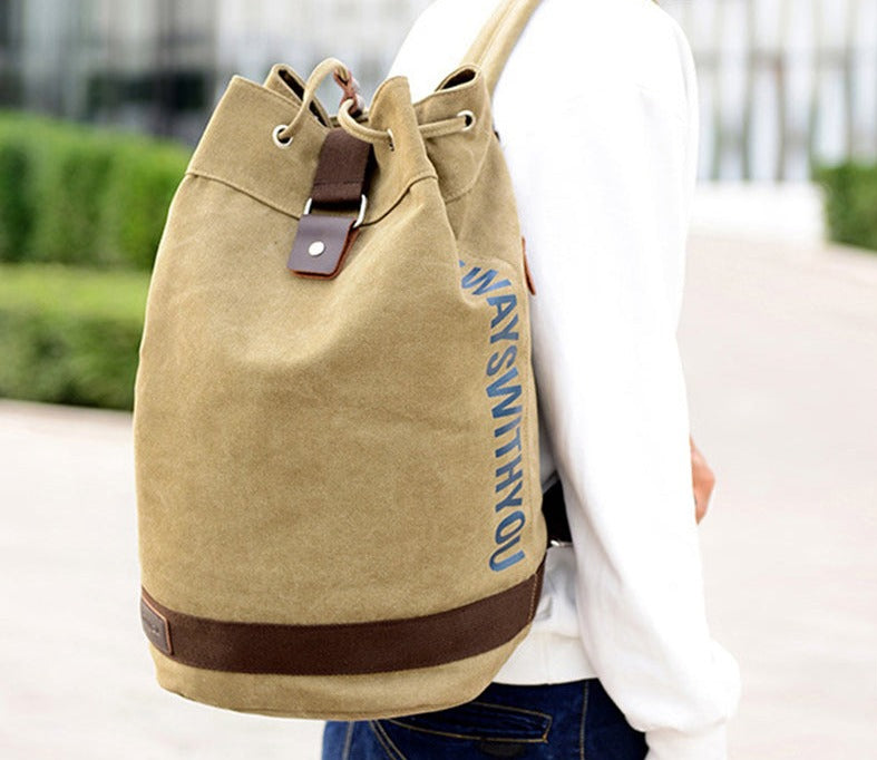 Canvas Männer Rucksack