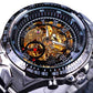 WINNER GMT886-1 Automatik Herren Skelettuhr Hardlex