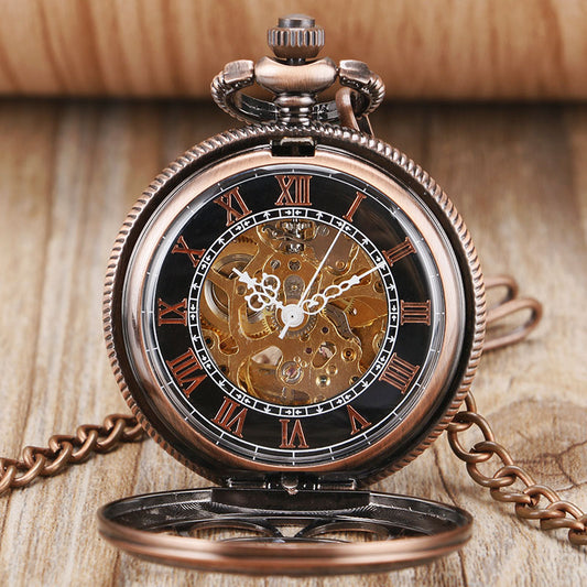 Skelet Automatik Taschenuhr