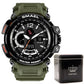 SMAEL WS-1702A Herren Militär Sport-Chronograph 5ATM Dualanzeige