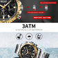 MEGIR 2087G Herren Business Chronograph 3BAR