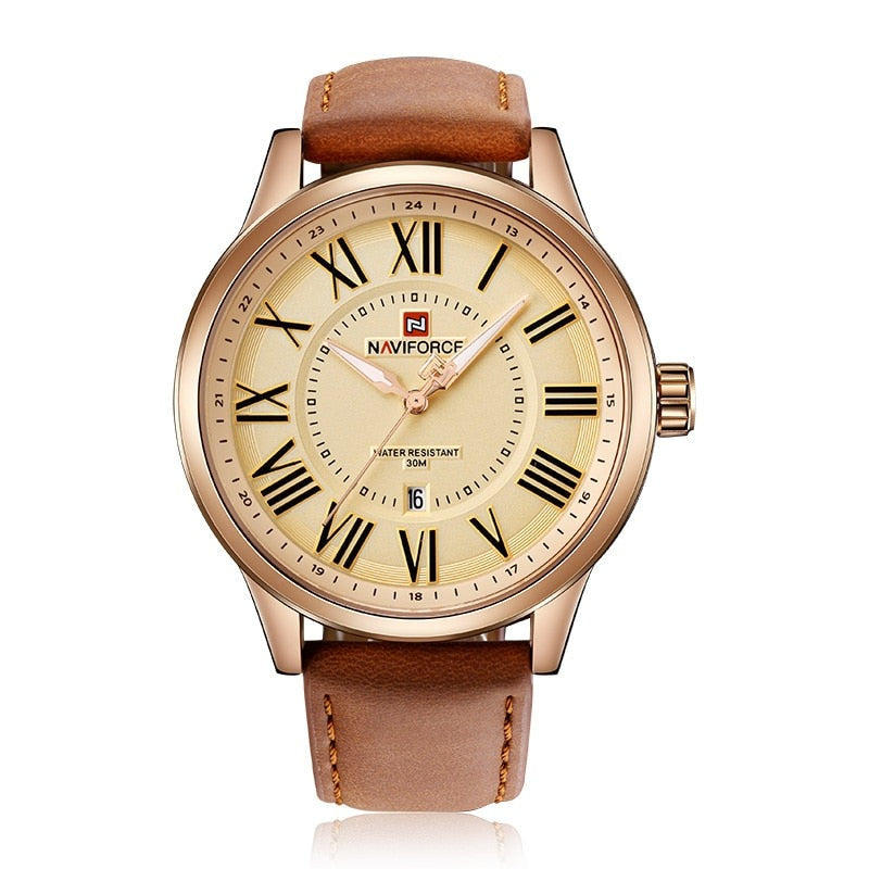 NAVIFORCE NF9126M Herren Quarzuhr 3BAR