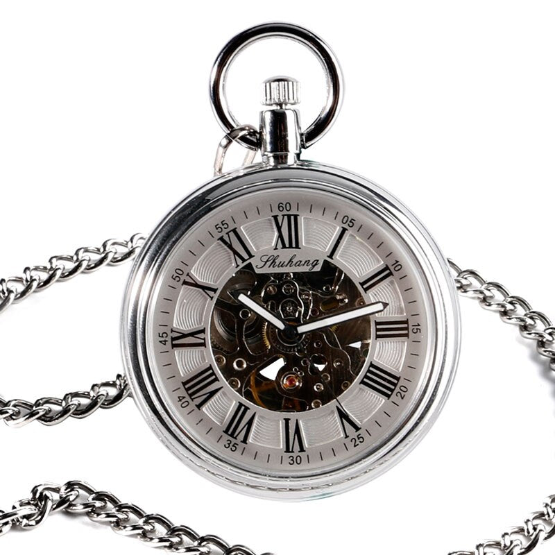 Skelet Automatik Taschenuhr