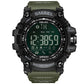 SMAEL Herren Smartwatch Militär Chronograph 5BAR Android + IOS