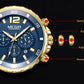 MEGIR 2068 Herren Business Chronograph 3BAR