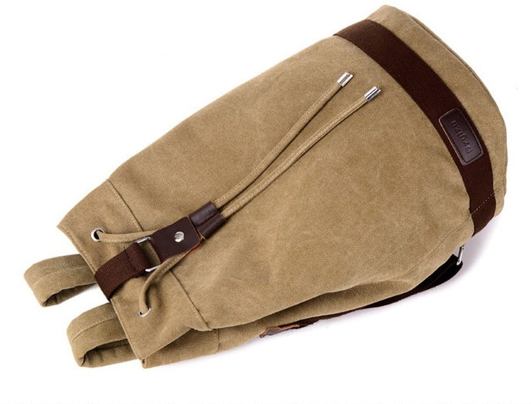 Canvas Männer Rucksack