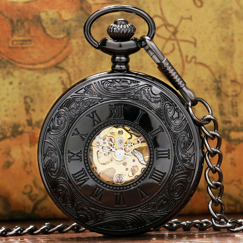 Skelet Automatik Taschenuhr