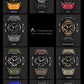 SMAEL WS-1702A Herren Militär Sport-Chronograph 5ATM Dualanzeige