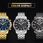 MEGIR 2068 Herren Business Chronograph 3BAR