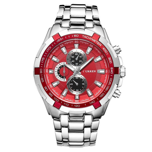 CURREN 8023 Herren Chronograph 3ATM Hardlex