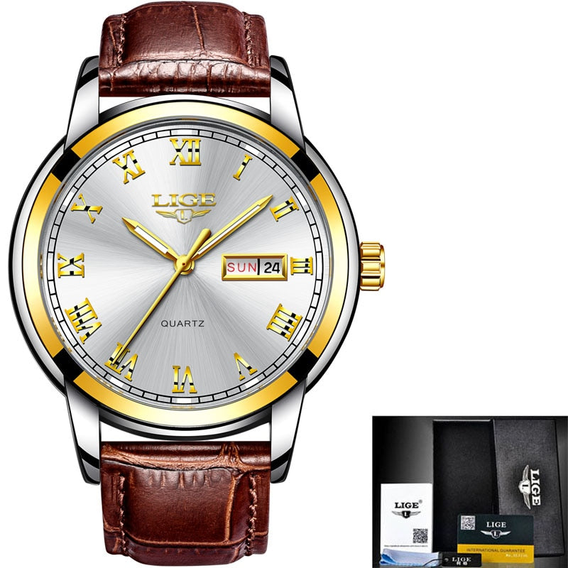 LIGE 9904 Damen Business Uhr 3ATM