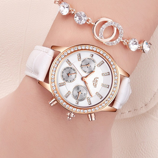 LIGE 9812 Damen Business Chronograph 3ATM