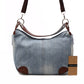 Annmouler Damen Jeans Schultertasche