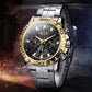 MEGIR 2087G Herren Business Chronograph 3BAR