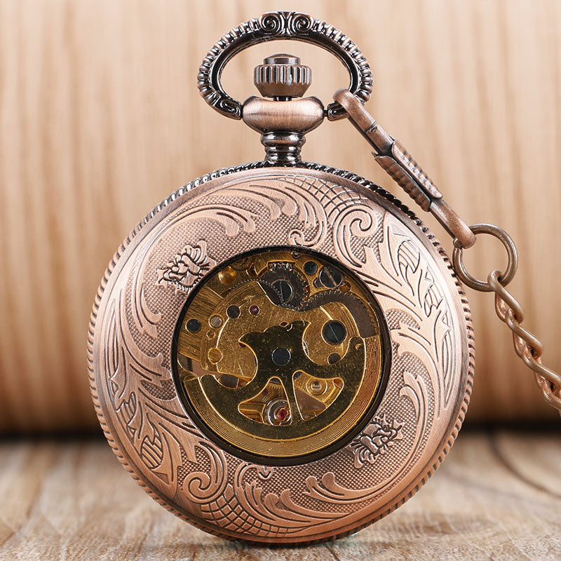 Skelet Automatik Taschenuhr