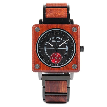 BOBO BIRD Holzuhr Unisex  3ATM handgefertigt