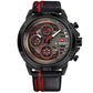 NAVIFORCE NF9110 Herren Multifunktion Militär Chronograph 3BAR