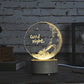 3D LED Tischlampe