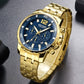 MEGIR 2068 Herren Business Chronograph 3BAR