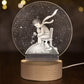 3D LED Tischlampe