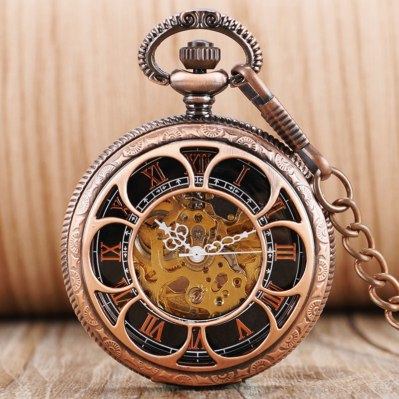 Skelet Automatik Taschenuhr