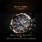 SMAEL SL-1376 Herren Sport-Uhr 3BAR Dualanzeige