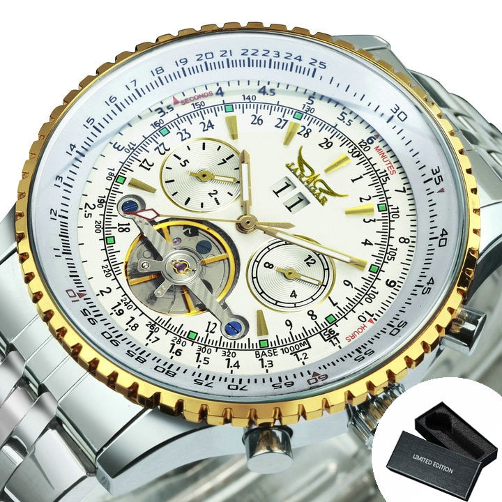 JARAGAR 030G Herren Automatik Tourbillon