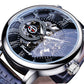 Forsining GMT838-2 Automatik Herren Skelettuhr 3BAR Glas